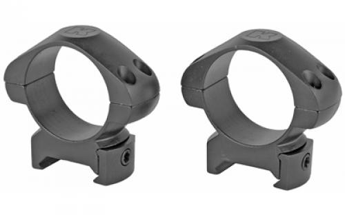 Konus Medium 30mm Steel Ring Mounts, Weaver/Picatinny, Ring, Matte Black, Fits Up To 44mm Objective Lens 7404
