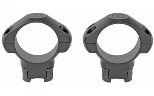 Konus Medium 1 Steel Ring Mounts, For Airgun/22, Ring, Matte Black, Fits Up To 40mm Objective Lens 7416