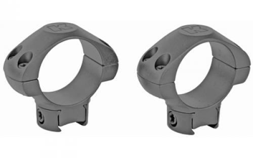 Konus Low 1" Steel Ring Mounts, For Airgun/22, Ring, Matte Black, Fits Up To 32mm Objective Lens 7417