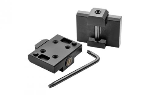 Leupold DeltaPoint Pro, Mount, Fits DeltaPoint Pro, Cross Slot, Matte Finish 120056