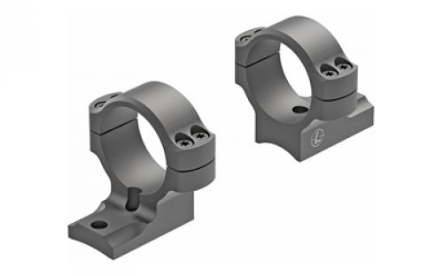 Leupold BackCountry, Rings, 30mm Med, 2 Piece, Fits Remington 700, Matte Black 171112