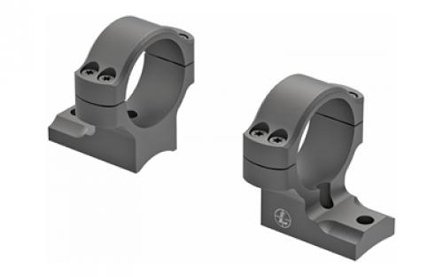 Leupold BackCountry, Rings, 30mm Med, 2 Piece, Fits Weatherby Mark V, Matte Black 171124
