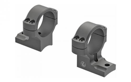 Leupold BackCountry, Rings, 30mm High, 2 Piece, Fits Weatherby Mark V, Matte Black 171125
