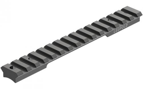 Leupold BackCountry, 1 Piece Base, Fits Savage 10/110 Short Action Round Receiver, Matte Black 171336