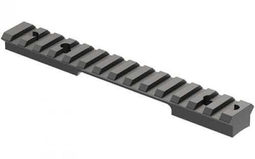 Leupold BackCountry, 1 Piece Base, Fits Remington 700 Short Action, #8-40 Screws, Matte Black, 20 MOA 180949
