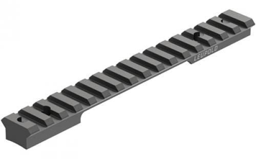 Leupold BackCountry, 1 Piece Base, Fits Remington 700 Long Action, #8-40 Screws, Matte Black, 20 MOA 180952