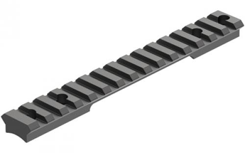 Leupold BackCountry, 1 Piece Base, Fits Savage 10/110 Short Action Round Receiver, #8-40 Screws, Matte Black 180953