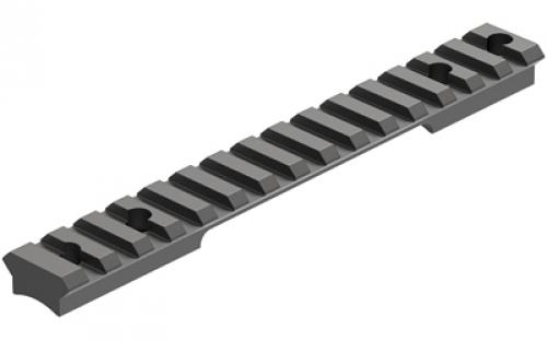 Leupold BackCountry, 1 Piece Base, Fits Savage 10/110 Short Action Round Receiver, #8-40 Screws, Matte Black, 20 MOA 180954