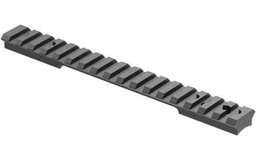 Leupold BackCountry, 1 Piece Base, Fits Savage 10/110 Long Action Round Receiver, #8-40 Screws, Matte Black 180955