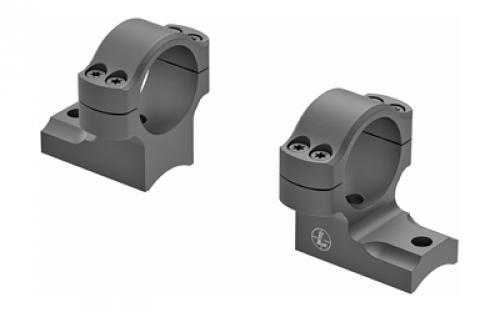 Leupold BackCountry, Ring, 1" Med, 2 Piece, Fits Savage 10/110 Round Receiver, #8-40 Screws, Matte Black 181333