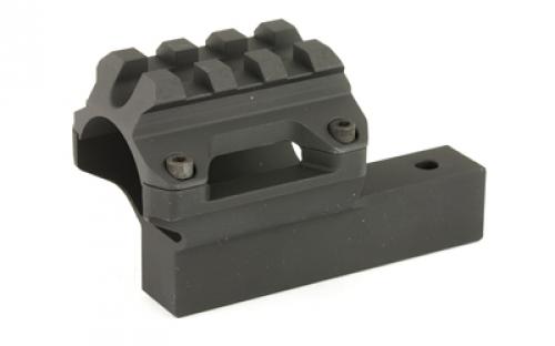 Magpul Industries Hunter X-22 Backpacker Optics Mount, For Ruger 10/22 Takedown,  Black Finish, Barrel Mounted Aluminum Optic Rail, Replaces Factory Takedown Barrel Block MAG799-BLK