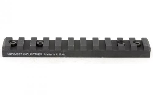 Midwest Industries 1 Piece Base, Fits Ruger 10/22, Black MI-1022SM