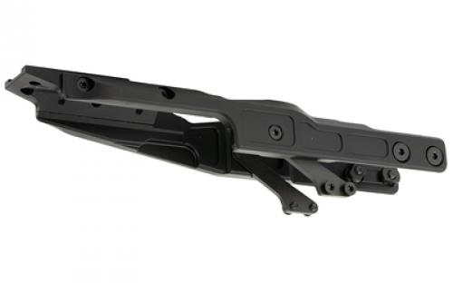 Midwest Industries Alpha Series Optic Mount, Fits Most AKM Pattern Rifles, Only Compatible with Midwest Alpha Series Handguard, Aimpoint T2 Footprint, Black MI-AK-ALPHA-T2M