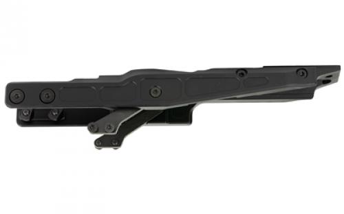 Midwest Industries Alpha Series Optic Mount, Fits Most AKM Pattern Rifles, Only Compatible with Midwest Alpha Series Handguard, Aimpoint T2 Footprint, Black MI-AK-ALPHA-T2M