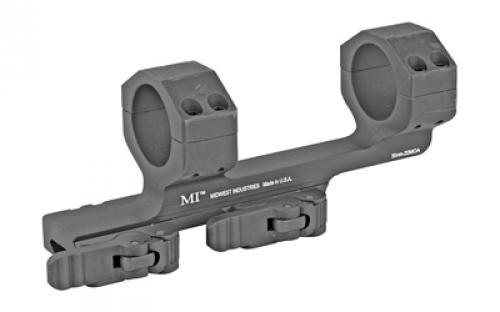 Midwest Industries QD Scope Mount, 30mm, 20 MOA Elevation, Aluminum, Black Anodized Finish MI-QD30SM-20MOA