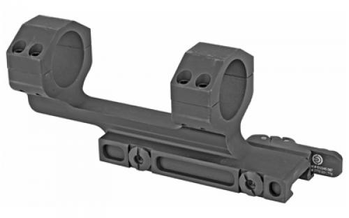 Midwest Industries QD Scope Mount, 30mm, 20 MOA Elevation, Aluminum, Black Anodized Finish MI-QD30SM-20MOA