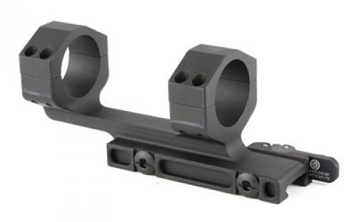 Midwest Industries QR Ring Mount, 34MM,  Black, 1.5 Offset, Fits Picatinny Rail MI-QD34SM
