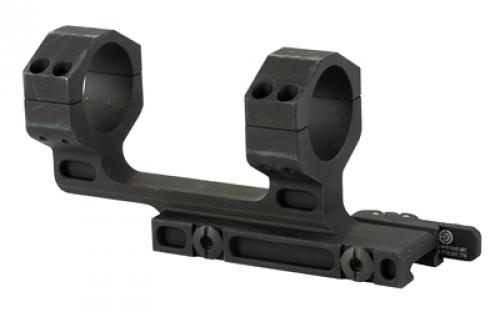 Midwest Industries Scope Mount, 35mm, Quick Detach Mount, 1.93" Height With 1.5" Offset, Fits Picatinny, Anodized Finish, Black MI-QD35SMH