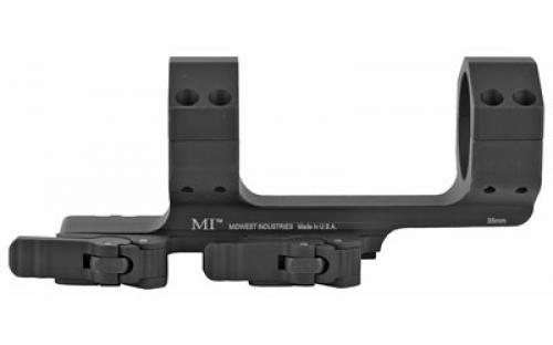 Midwest Industries QD Ring Mount, 35MM, Black, Fits Picatinny Rail MI-QD35SM