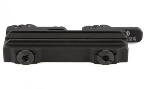 Midwest Industries QD Mount, Fits Trijicon ACOG and VCOG, 2 Lever QD Mount, Black Finish MI-QDTAV2