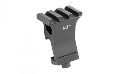 Midwest Industries Mount, Picatinny Offset Rail at 22.5 Degrees (1 O'clock) Position, Black MI-R22.5