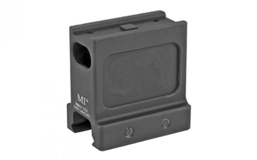 Midwest Industries NV-Height Mount, Aluminum, Black Anodized Finish, Fits Aimpoint T-1 MI-T1-NV