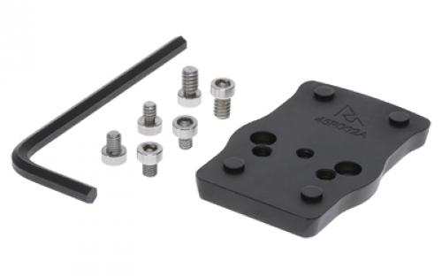Rival Arms Slide Mounted Optics Adapter, Trijicon RMR to Leupold DeltaPoint Pro Adapter, Black RA-RA45R002A