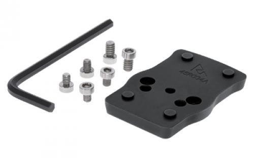Rival Arms Slide Mounted Optics Adapter, Trijicon RMR to Shield Adapter, Black RA-RA45R004A