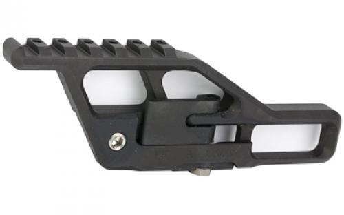 RS Regulate Yugo Front Biased Lower, Modular Side Mount, Fits Yugo/Serbian Type Rifles, Matte Finish, Black, Not Compatible with Folding Stocks AK-306MS