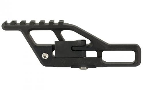 RS Regulate Yugo Front Biased Lower, Modular Side Mount, Fits Yugo/Serbian Type Rifles, Matte Finish, Black, Not Compatible with Folding Stocks AK-306MS