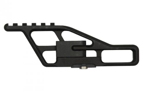 RS Regulate Century Proprietary Front-Biased Lower, Side Modular Mount, Fits Century Arms Proprietary Railed Rifles, Matte Finish, Black AK-308M