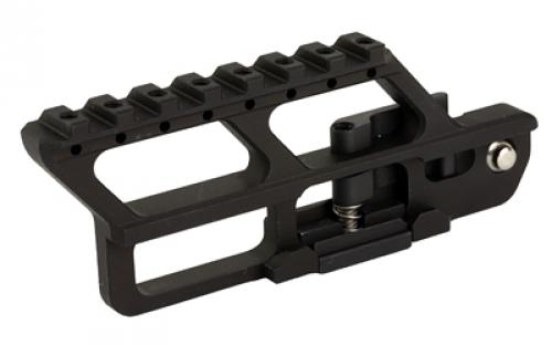 RS Regulate Yugo Rear Biased Lower, Modular Side Mount, Fits Yugo/Serbian Type Rifles, Matte Finish, Black, Not Compatible with Folding Stocks AK-314MS