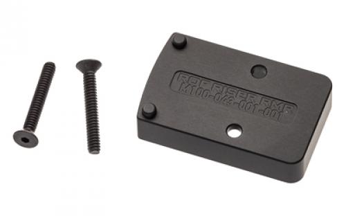 Reptilia Riser, Black, Fits Trijicon RMR, Anodized 100-009