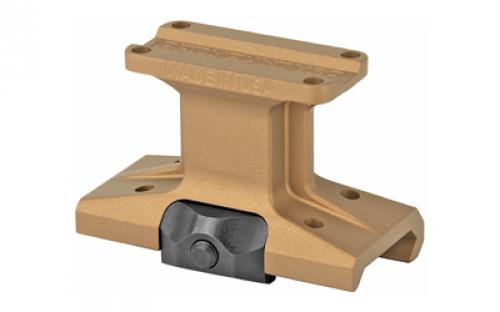 Reptilia DOT Mount, 1.93" Optical Axis Height, Fits Trijicon MRO, Anodized Flat Dark Earth 100-052