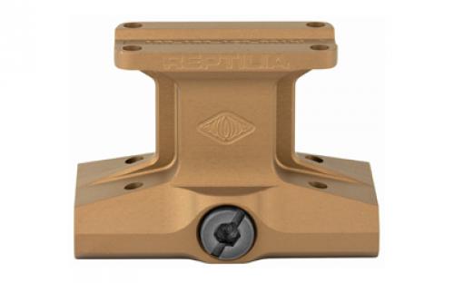 Reptilia DOT Mount, 1.93" Optical Axis Height, Fits Trijicon MRO, Anodized Flat Dark Earth 100-052