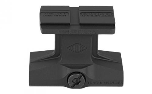 Reptilia DOT Mount, Black, 1.93" Optical Axis Height, Holosun 509T, Anodized 100-167