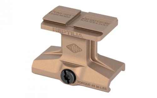 Reptilia DOT Mount, Mount, Flat Dark Earth, 1.93" Height, Holosun 507T, Anodized 100-168