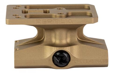 Reptilia DOT Mount, 1.93" Optical Axis Height, Compatible with Holosun AEMS, Anodized Finish, Flat Dark Earth 100-212
