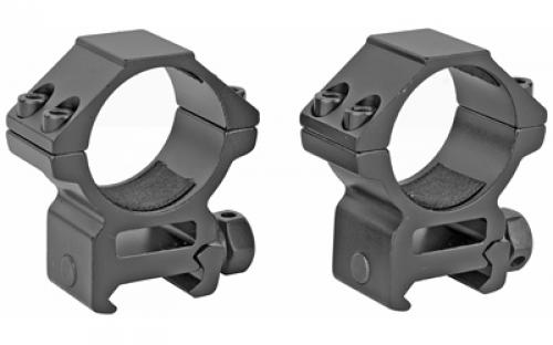 Riton Optics Rings, 30mm Med, Black Finish X30M