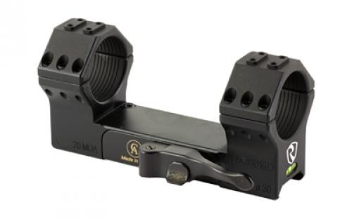 Riton Optics Contessa, 30mm Quick Detach Mount, Picatinny, Hardened Steel, 20 MOA, Black XRC30QD2023
