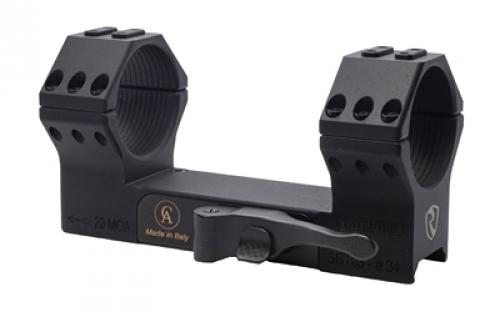 Riton Optics Contessa, 34mm Quick Detach Mount, Picatinny, Hardened Steel, 0 MOA, Black XRC34QD23