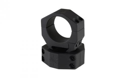 Seekins Precision Scope Ring, 1.0 High, 34mm, 4 Cap Screw, Black Finish 0010630006
