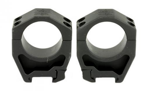 Seekins Precision Scope Ring, 1.45 High, 34mm, 4 Cap Screw, Black Finish 0010630012