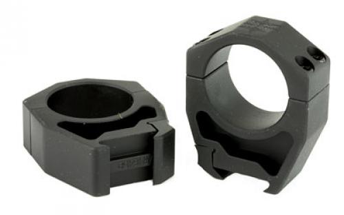 Seekins Precision Scope Ring, 1.45" High, 34mm, 4 Cap Screw, Black Finish 0010630012