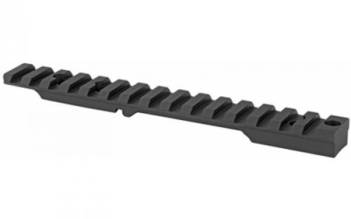 Seekins Precision 20 MOA Scope Base, #8-40 Screws, Fits Remington 700, Short Action, Black Finish 0010710021