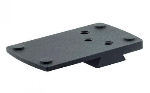 Shield Sights Mounting Plate, Low Pro Slide Mount, Black, For Glock 17/19 MNT-GLK-POLY-SMS-RMS