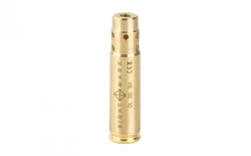 Sightmark Laser Boresighter, Black, Fits 300 Blk/ 7.62x25mm, Includes 2X AG5 Batteries SM39043
