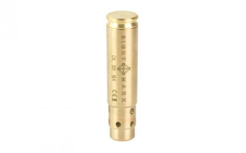 Sightmark Laser Boresighter, Black, Fits 300 Blk/ 7.62x25mm, Includes 2X AG5 Batteries SM39043