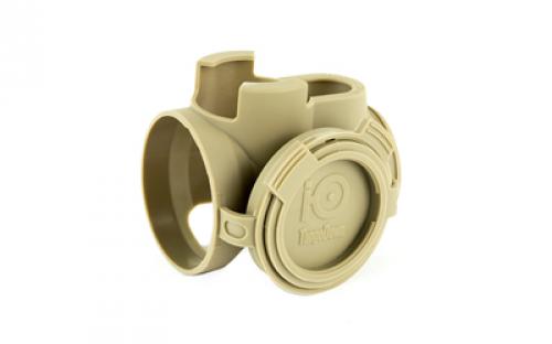 TangoDown Cover, Fits Trijicon MRO, Solid Caps, Flat Dark Earth Finish iO-002FDE