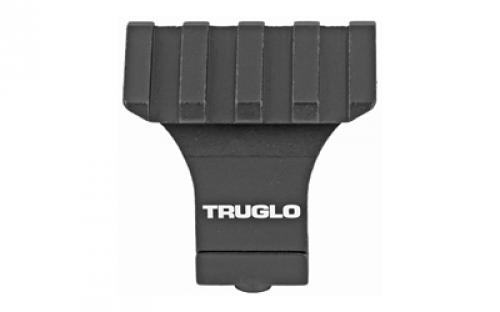 Truglo Picatinny Style Riser Mount, Raises Mounting Surface by 45 Degrees, Black TG-TG8975B